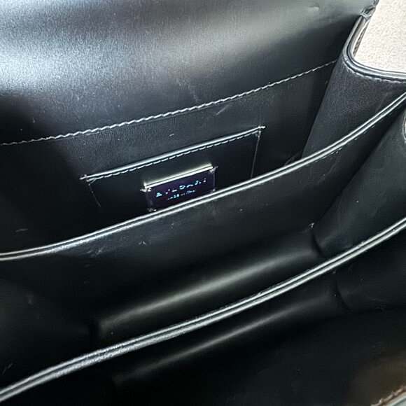 BVLGARI Serpenti Top-handle Bag - Black & White Snake - VERY RARE! - Picture 3 of 10